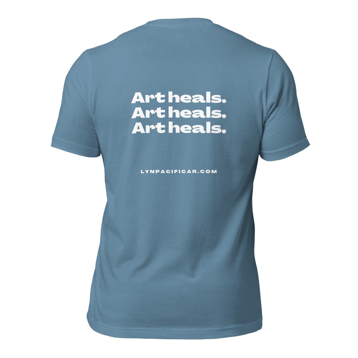 Art Office Hours Art Heals quote - Unisex t-shirt