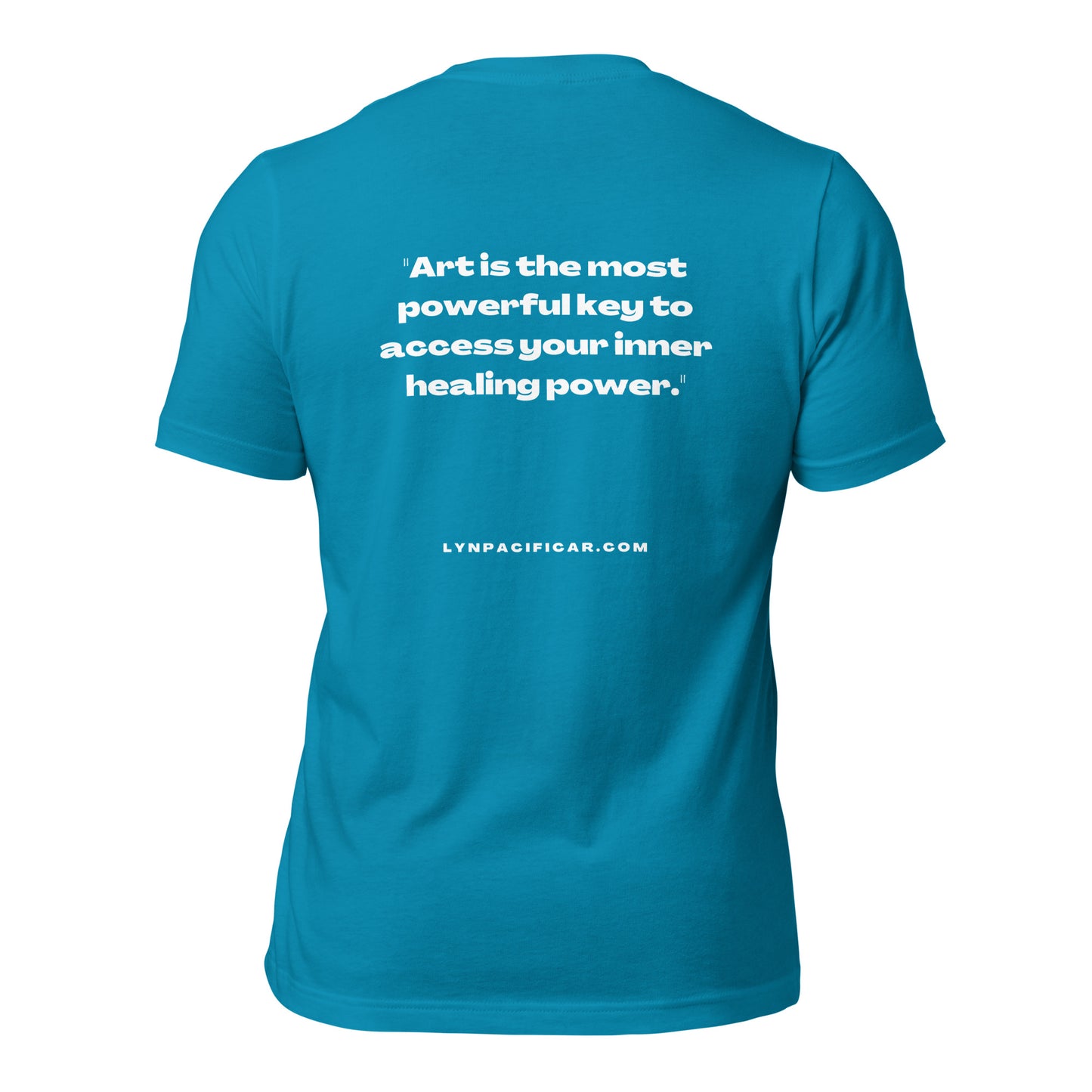 Art Office Hours Inner Healing Power Quote - Unisex t-shirt