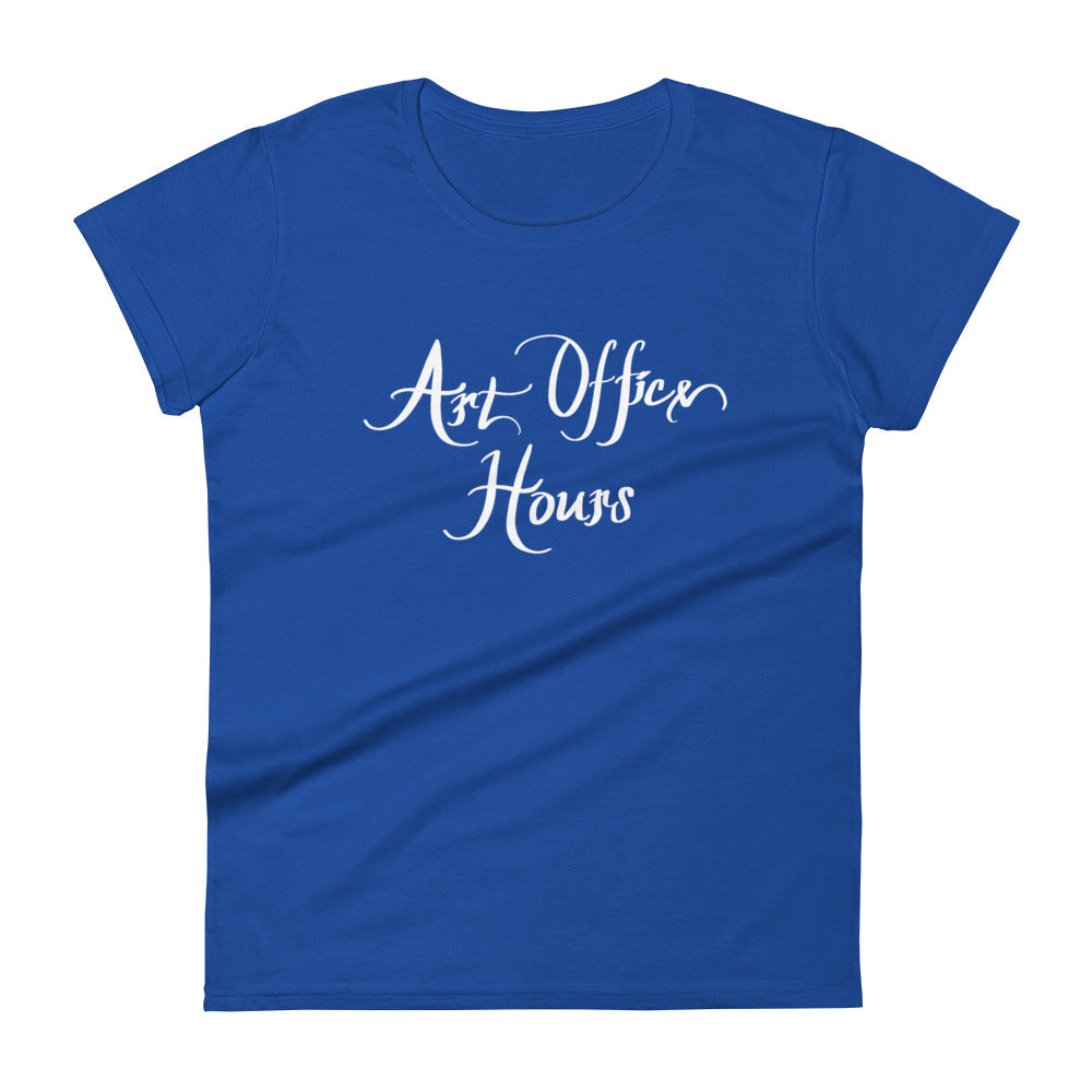 Art Office Hours Creative Decay Quote - Women's T-shirt